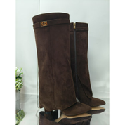 Stilfulde sorte støvler til hverdagskomfort – Alsidige fodtøj i syntetisk læder 2