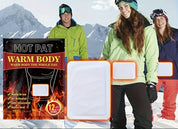 Store håndvarmere – 20 stk. langtidsholdbare, selvklæbende varmepakker giver øjeblikkelig varme til hænder, udendørssport og vinterkulde. 0