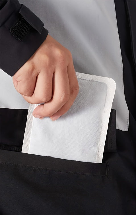 Store håndvarmere – 20 stk. langtidsholdbare, selvklæbende varmepakker giver øjeblikkelig varme til hænder, udendørssport og vinterkulde. 5