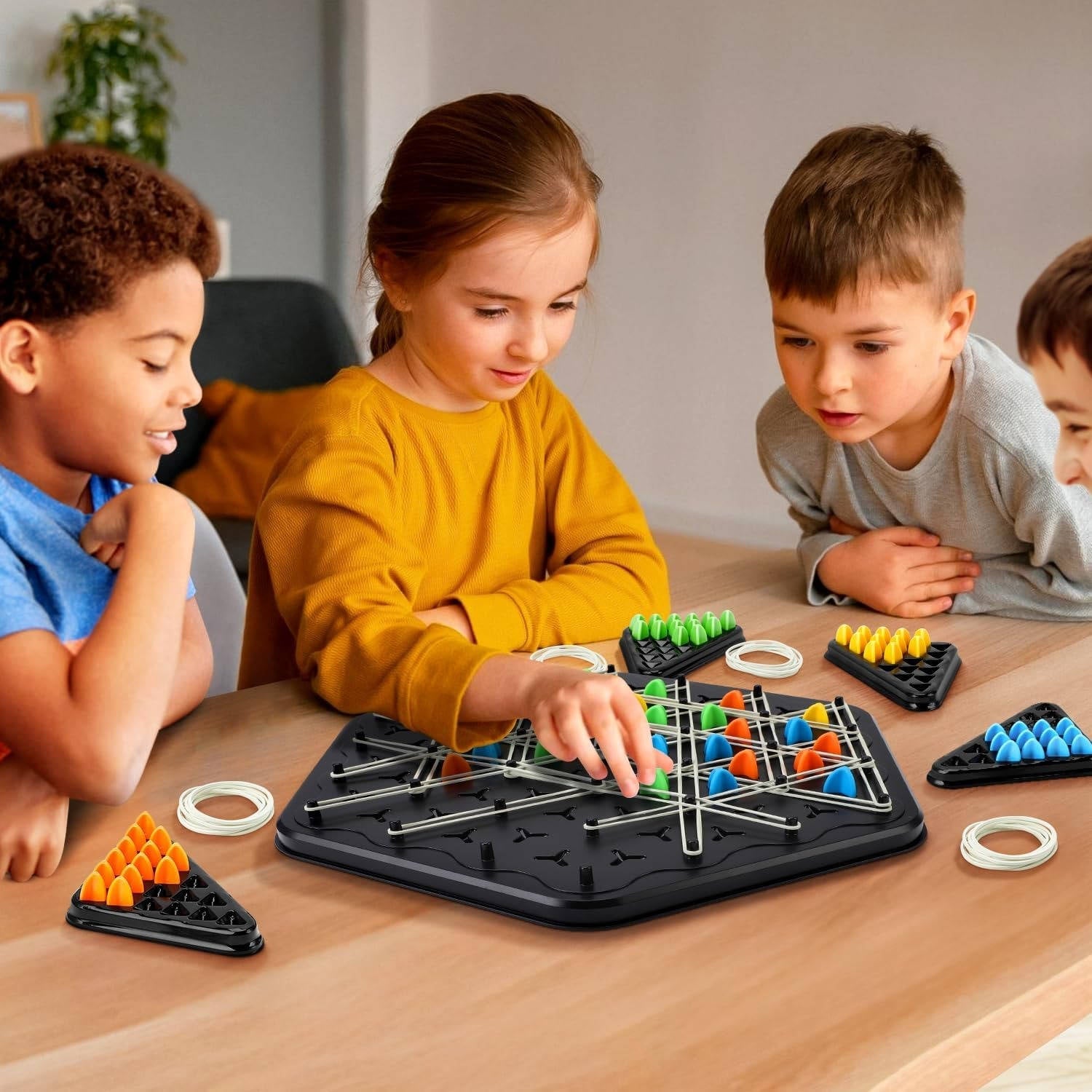 Strategibrætspil, pædagogisk puslespil til børn og familier 1