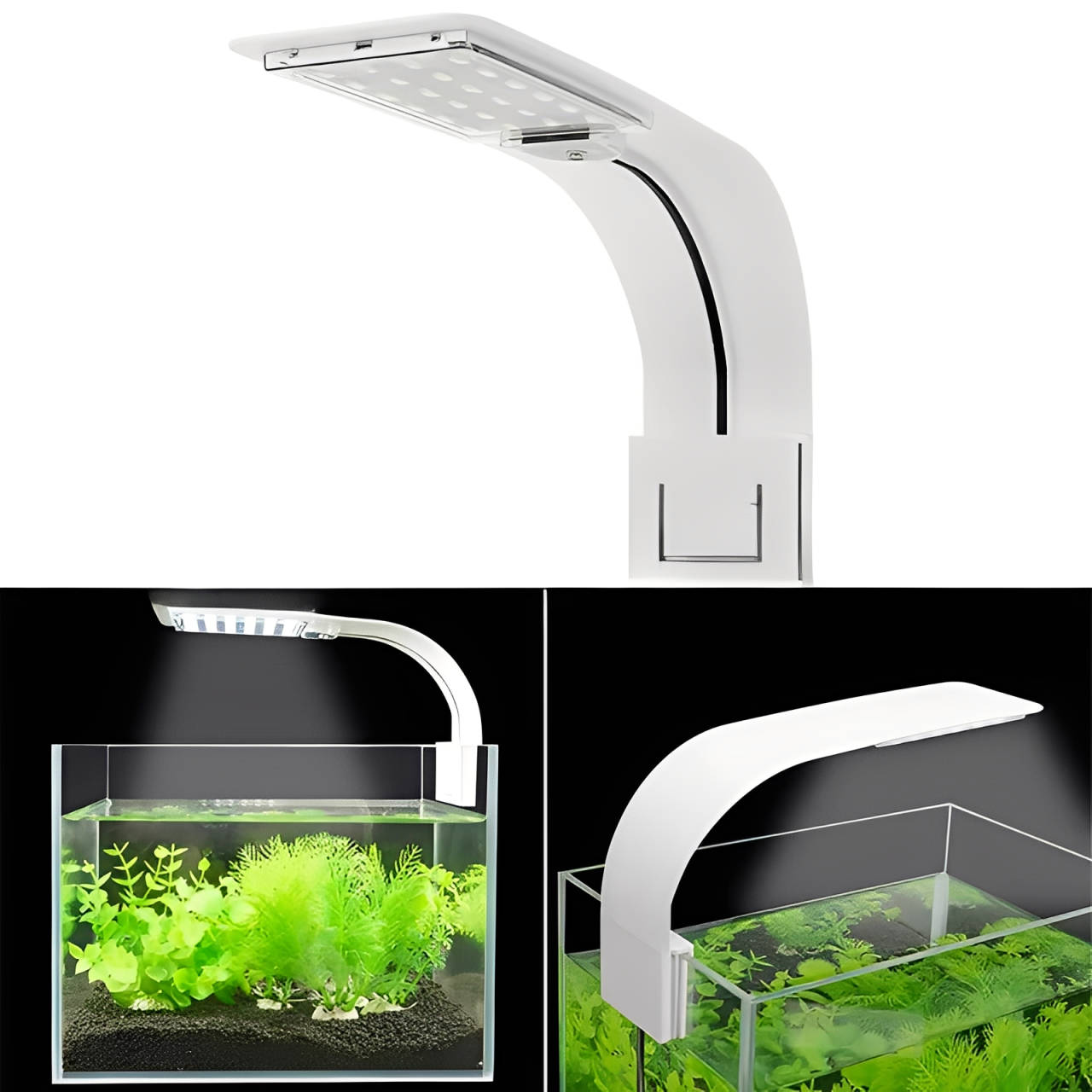 Super Slim LED Fisketank Akvarium Lys Vandplante 0