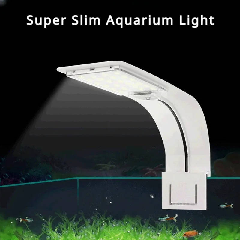 Super Slim LED Fisketank Akvarium Lys Vandplante 2