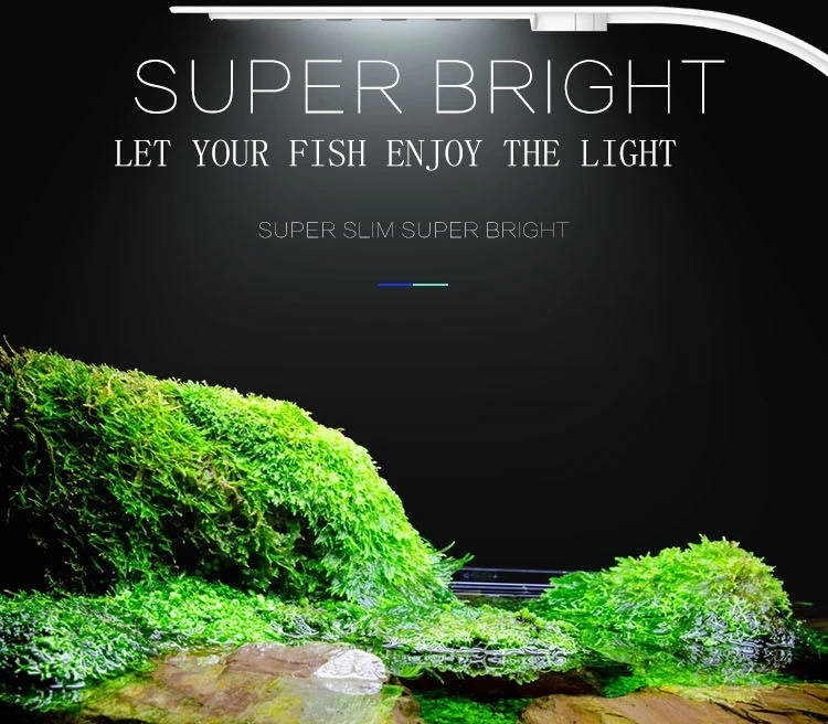 Super Slim LED Fisketank Akvarium Lys Vandplante 3