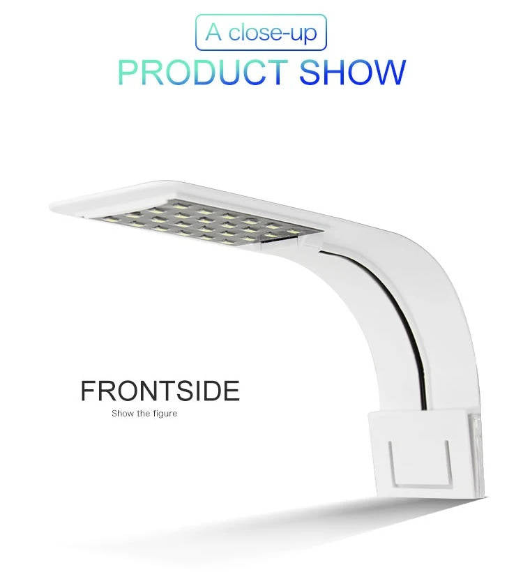 Super Slim LED Fisketank Akvarium Lys Vandplante 8