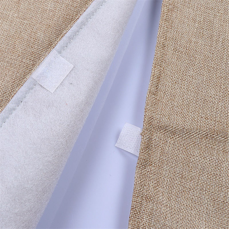 Ternet SHULU Juletræsbunddekoration i hør 4