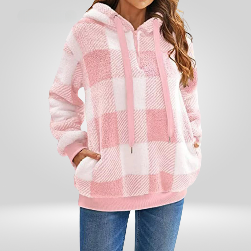Livy | Efterårs Fleece Vest med Lynlås