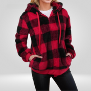 Livy | Efterårs Fleece Vest med Lynlås