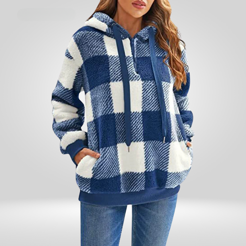 Livy | Efterårs Fleece Vest med Lynlås
