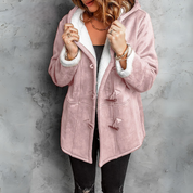 Amalie | Elegant Damejakke med Varme Knapper