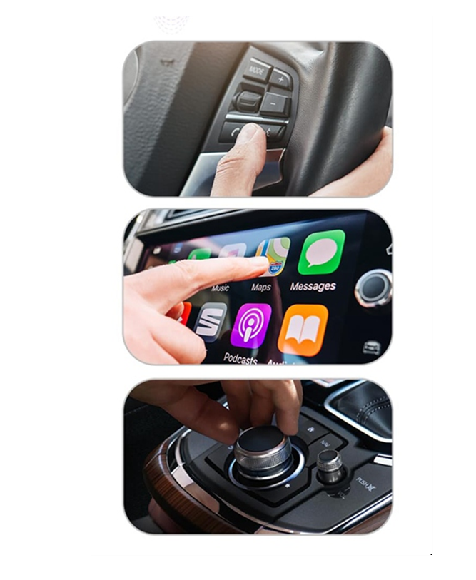 Trådløs CarPlay-adapter – Mini USB og USB-C-konverter fra kablet til trådløs forbindelse 1