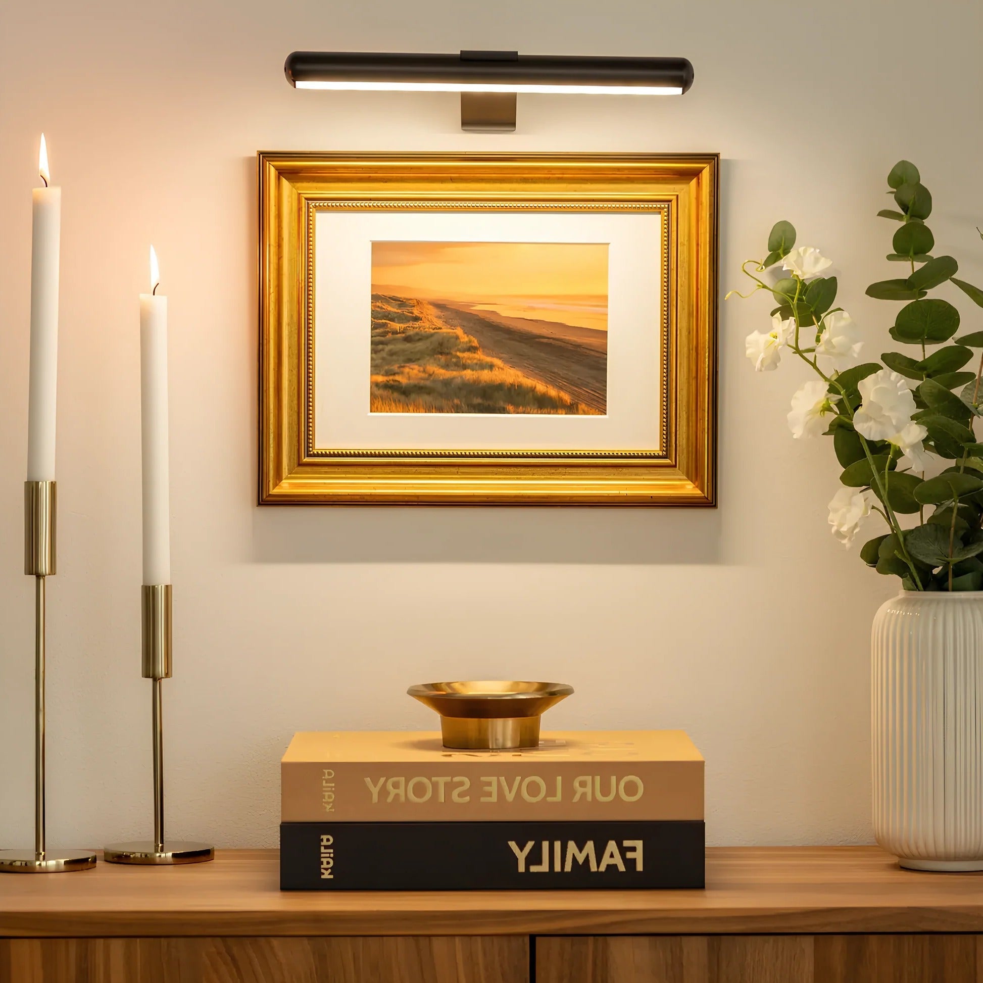 Trådløs LED-billedlampe 0