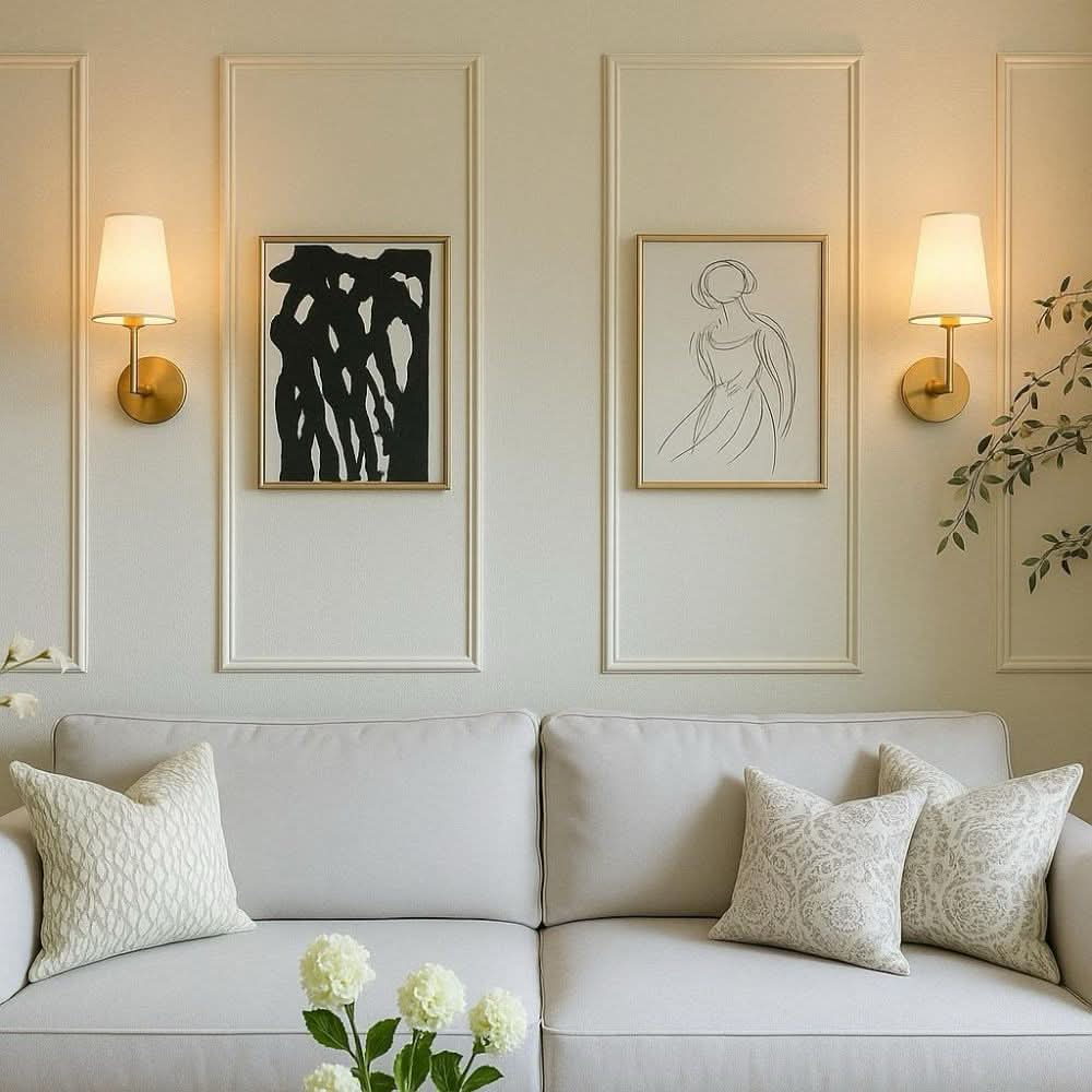 Trådløse væglamper med fjernbetjening (2-pak) 0