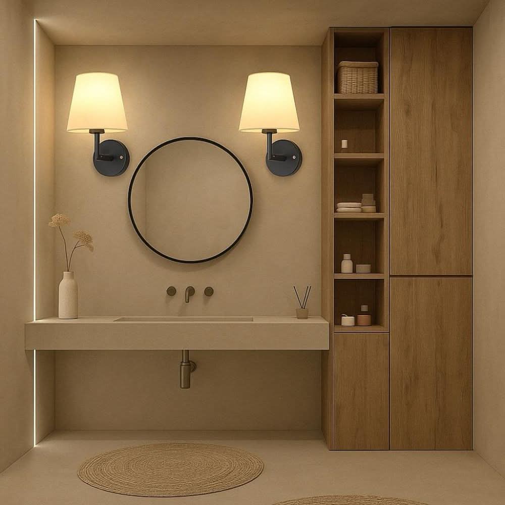 Trådløse væglamper med fjernbetjening (2-pak) 4