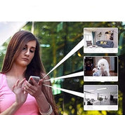 Trådløst 1080p indendørs og udendørs WiFi-sikkerhedskamera, kompatibel med smart home, vejrbestandigt design 2