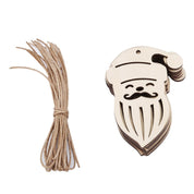 Træ juletræshængende vedhæng sæt 16