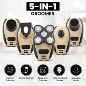 TrimNova | 5-i-1 elektrisk barbermaskine til glat finish 0