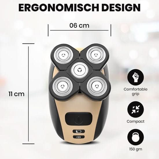 TrimNova | 5-i-1 elektrisk barbermaskine til glat finish 3