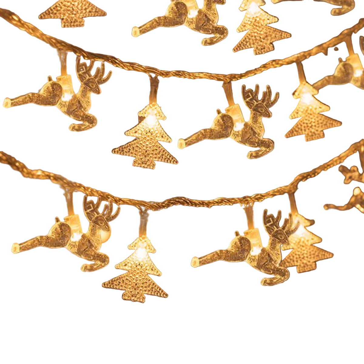 TwinkleStar – Varme LED-lyskæder til juletræspynt 4