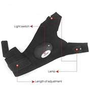 Udendørs LED-lommelygtehandske, campingfiskeritilbehør, gaver til mænd, far, mand, ham 3