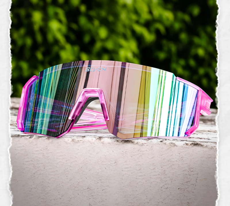 Udendørs cykelsolbriller til mænd - UV400 beskyttelsesbriller til mountainbiking og landevejscykling 1