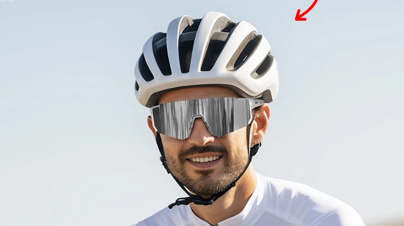 Udendørs cykelsolbriller til mænd - UV400 beskyttelsesbriller til mountainbiking og landevejscykling 5