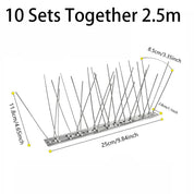 Udendørs fugleafskrækker i rustfrit stål 5