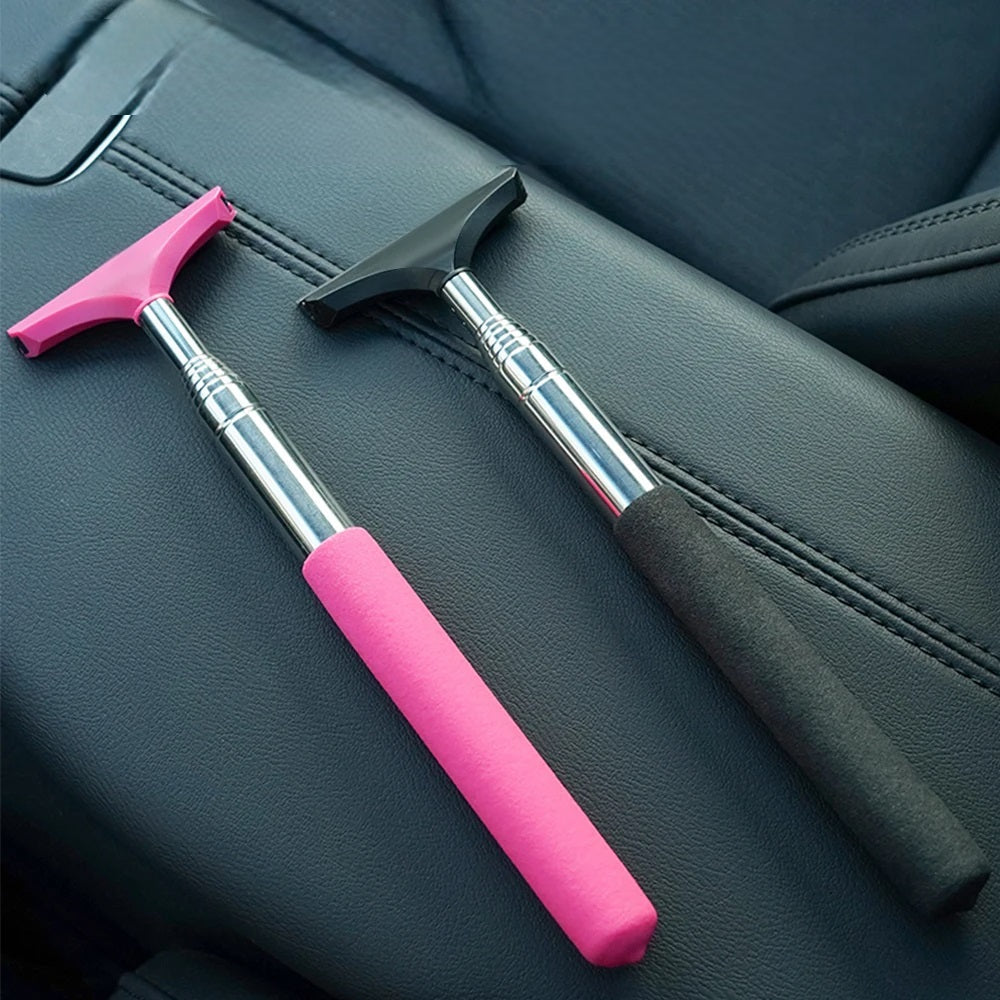 Udtrækkelig bakspejlsvisker – dugfri klarhed med nem rengøring med langt håndtag 1