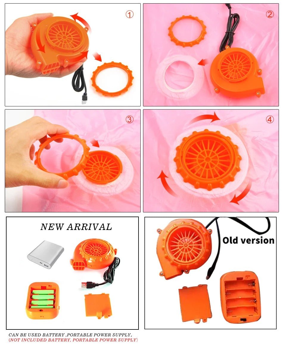 Unikt oppusteligt dinosaurkostume til voksne - Ultimativt T-REX-kostume til festantræk 5