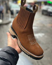 Unisex Western Cowboy Støvler – Bæredygtigt læder, komfortabel stil til mænd og kvinder 1