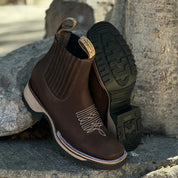 Unisex Western Cowboy Støvler – Bæredygtigt læder, komfortabel stil til mænd og kvinder 3