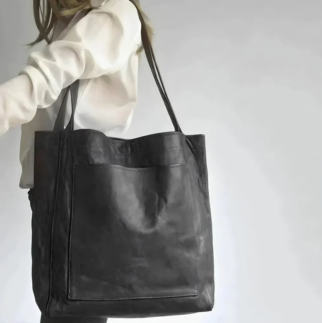Unisex håndlavet elegant taske i premium fuldnarvet materiale 1