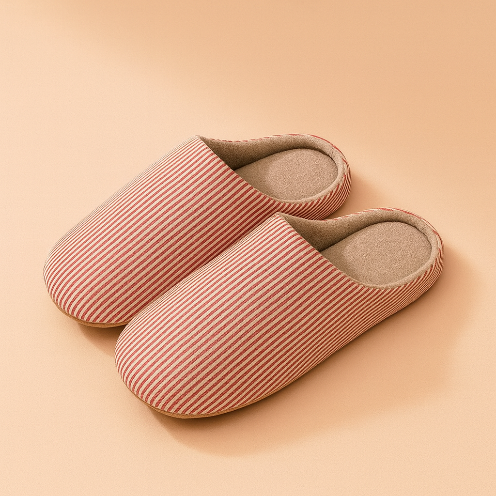 Unisex stribede hjemmesko | Komfortable hjemmesko 3