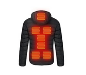 Unisex verwarmde jas 0
