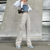 Mika | Trendy Justerbar Cargo Bukser til et Stilfuldt Look