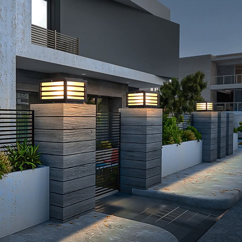 Vandtæt Solcelle Lampe Udendørs med Justerbar Lysfarve – Automatisk Tænd/sluk og Fjernbetjening 2