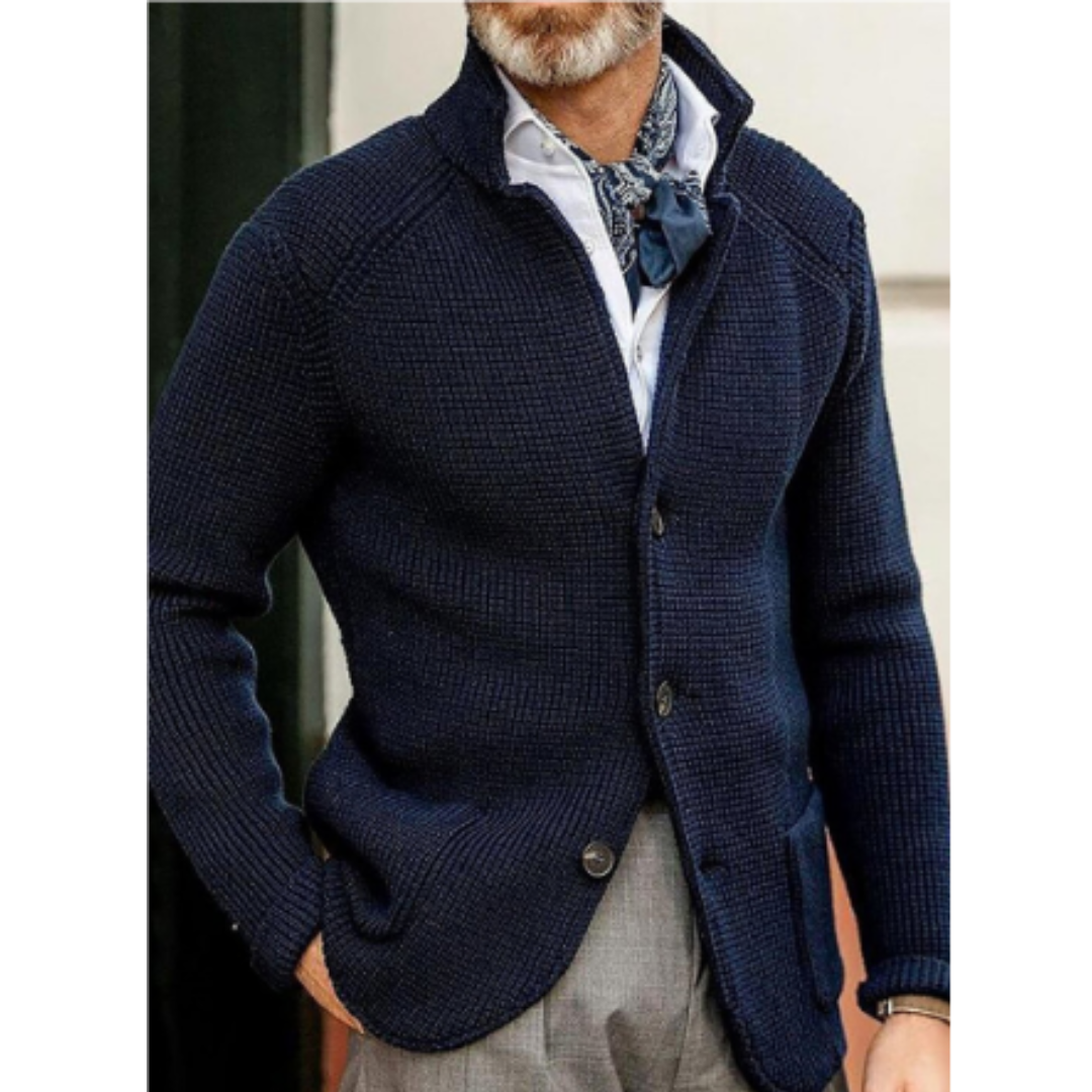 Varm herrecardigan | Knapper 0