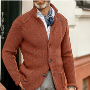 Varm herrecardigan | Knapper 12