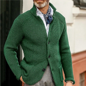 Varm herrecardigan | Knapper 9
