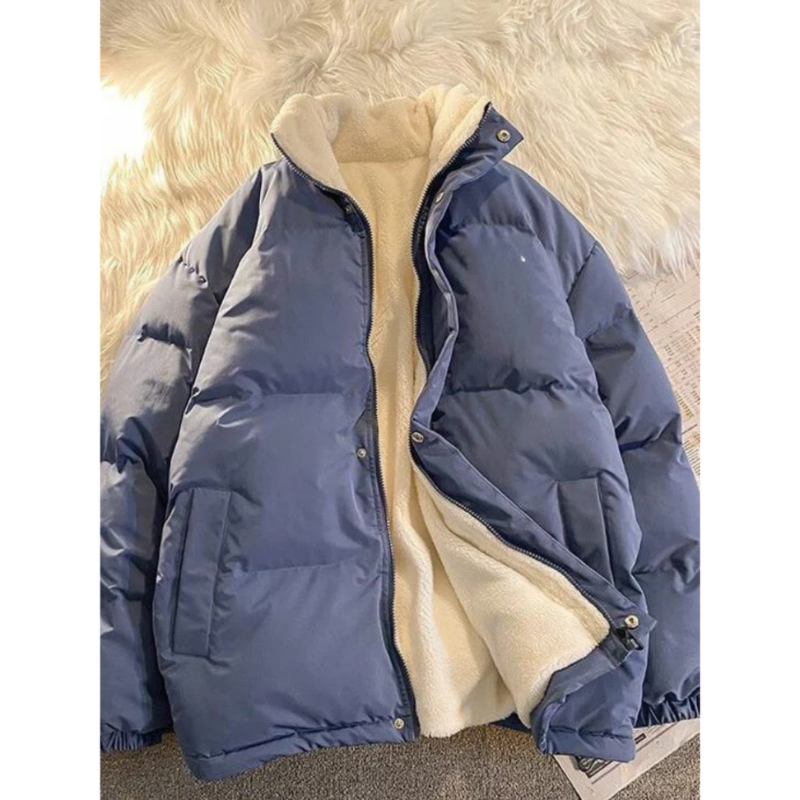 Varm herrejakke med høj hals | Vinter 3