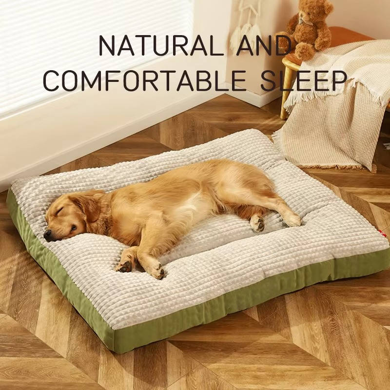 Varm hundeseng med blød fleece 1