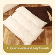 Varm hundeseng med blød fleece 4