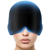 Varm og kold gelkompresshætte – øjeblikkelig lindring af migræne og øjenbelastning 1