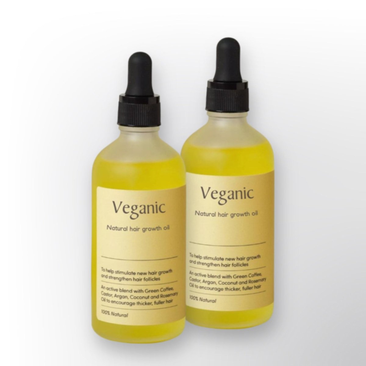 Veganic Glow - 100% naturlig hårvækstolie 3