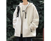 Vindtæt regnjakke med hætte til dame | Lange ærmer 3