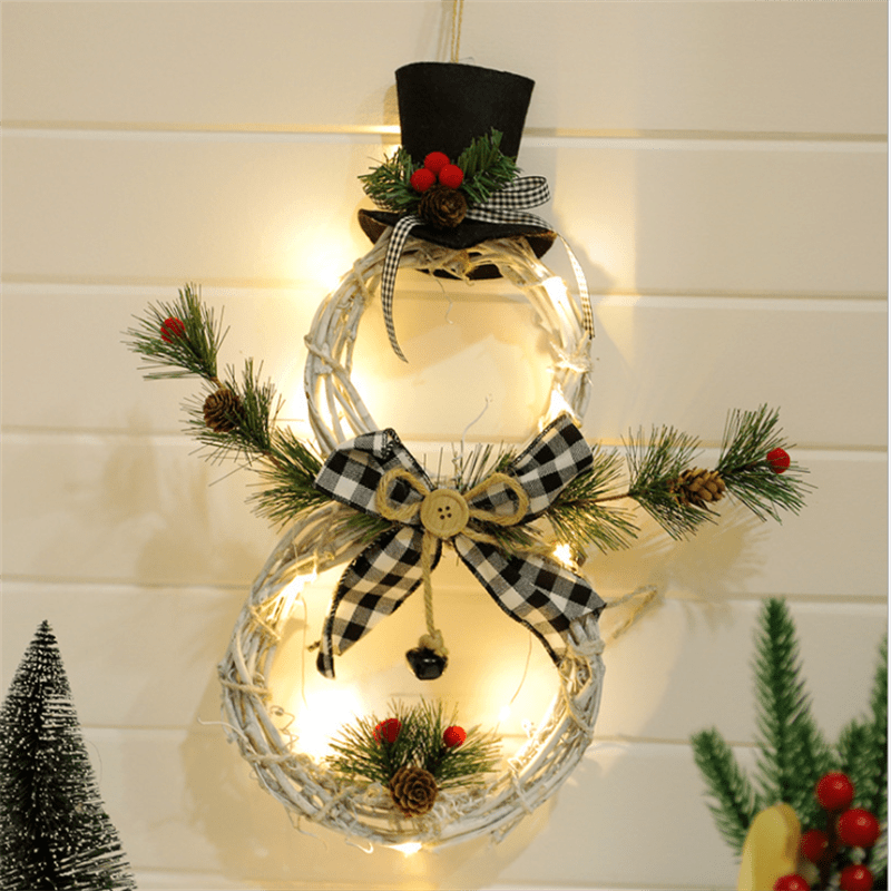 Vintervidundere | Sød snemandsdekoration til juleudstilling 0