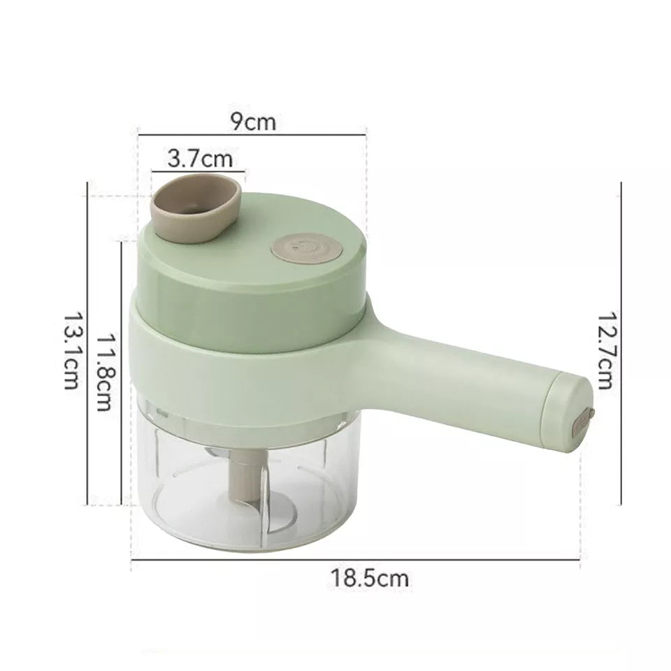 VitaChop | Ledningsfri elektrisk grøntsagsmaskine til hurtig madlavning 5