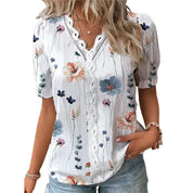 Boho | Bluse med Blomsterprint