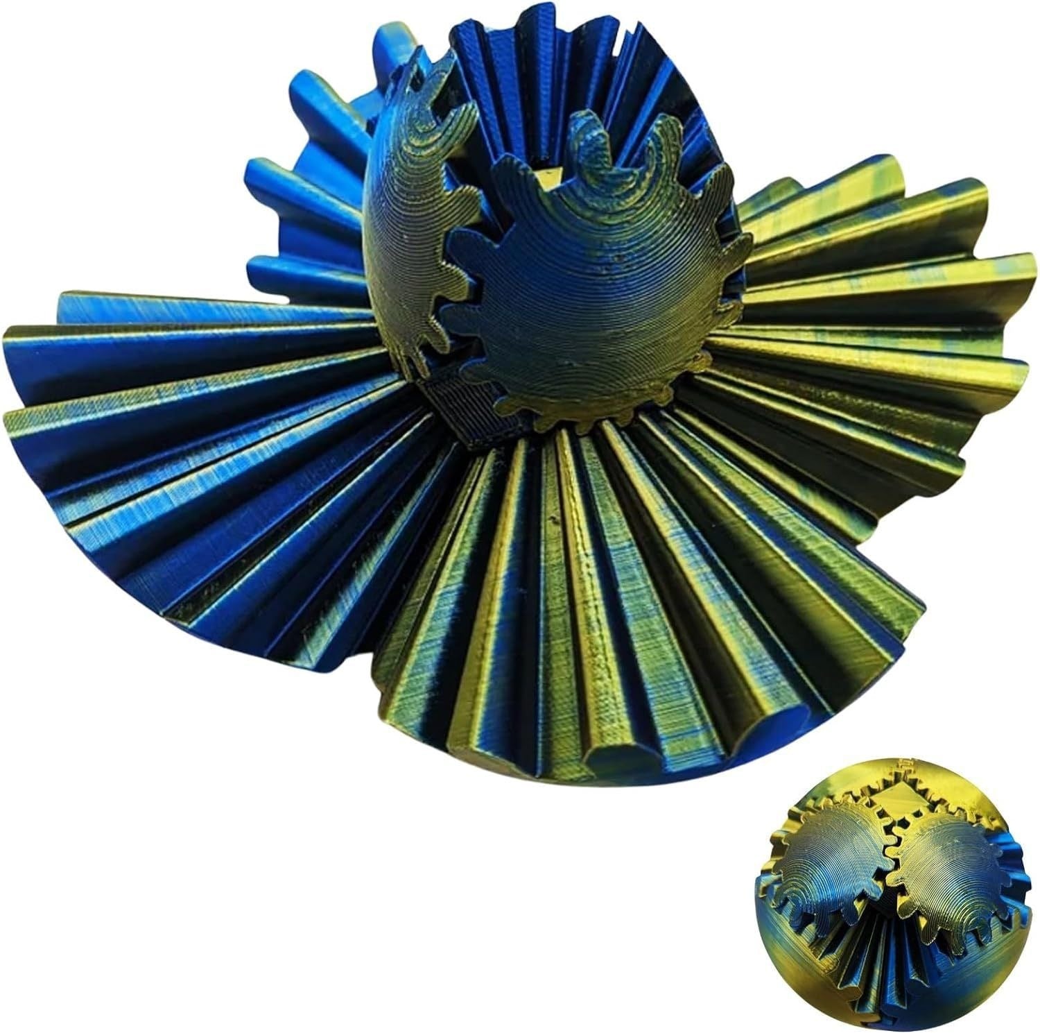 De Steampunk hvirvlende vidunderfidget (Gear Bold)
