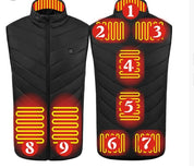 Unisex opvarmet vest
