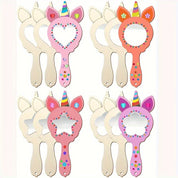 WhimsyReflections - DIY enhjørningsspejl med håndmalet design 0